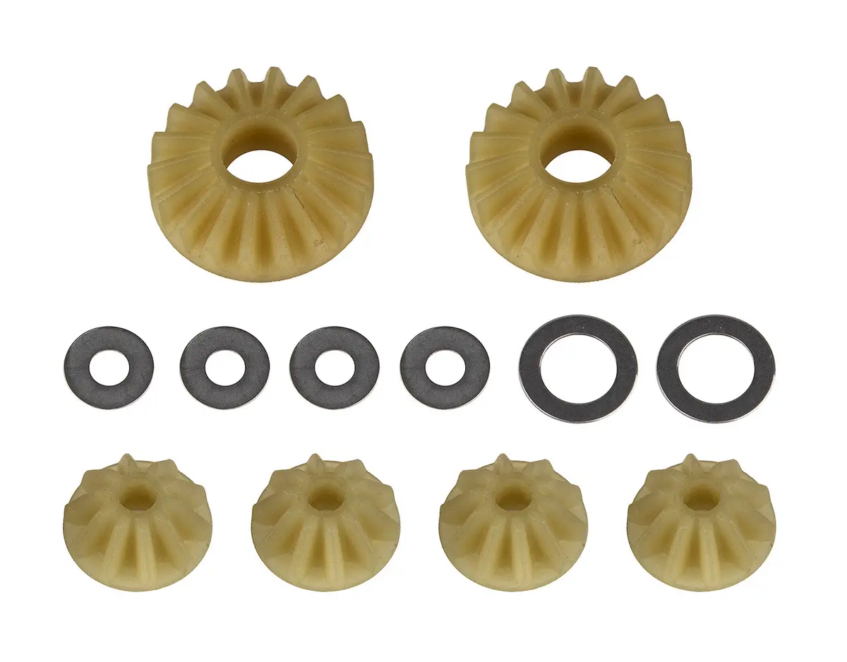 Factory Team Rc10 B74 Ltc Diff Rebuild Set, Plastic 1