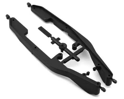 Rc10b7 Ft Side Rails, Carbon 1