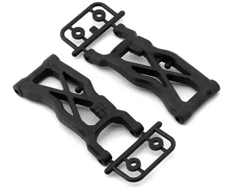 Rc10b7 Ft Rear Suspension Arms, Carbon 1