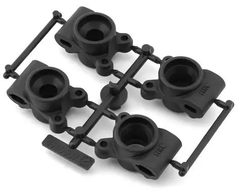 Rc10b7 Ft Rear Hubs, Carbon 1