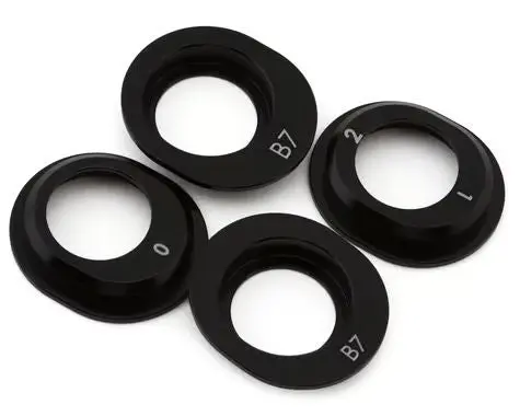 Rc10b7 Ft Aluminum Differential Height Inserts 1