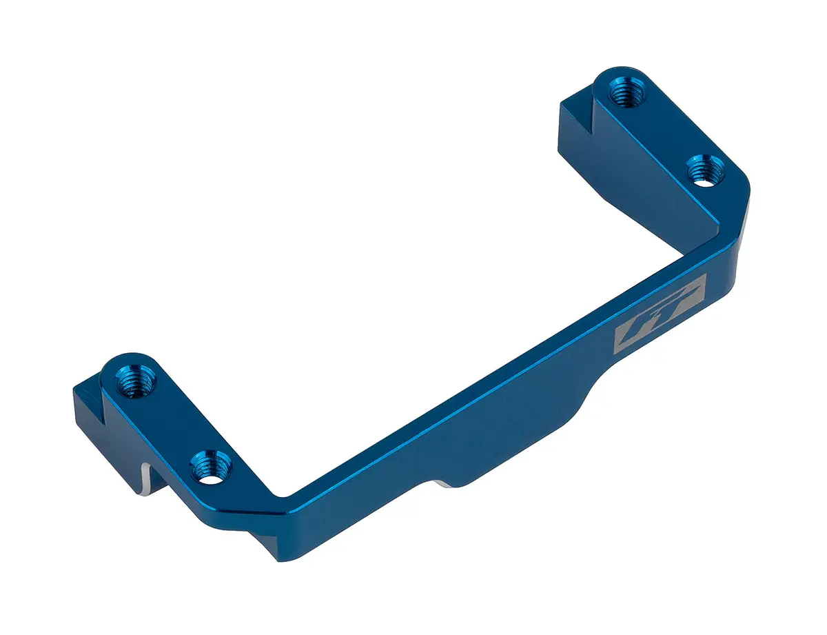 Factory Team B7 One-Piece Aluminum Servo Mount, Blue 1