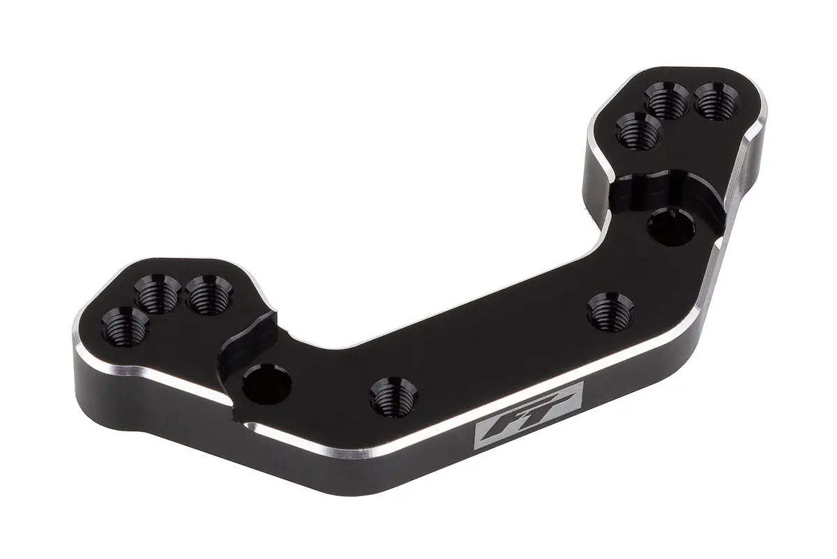 Rc10b7 Factory Team Aluminum Ballstud Mount, +2Mm, Black 1