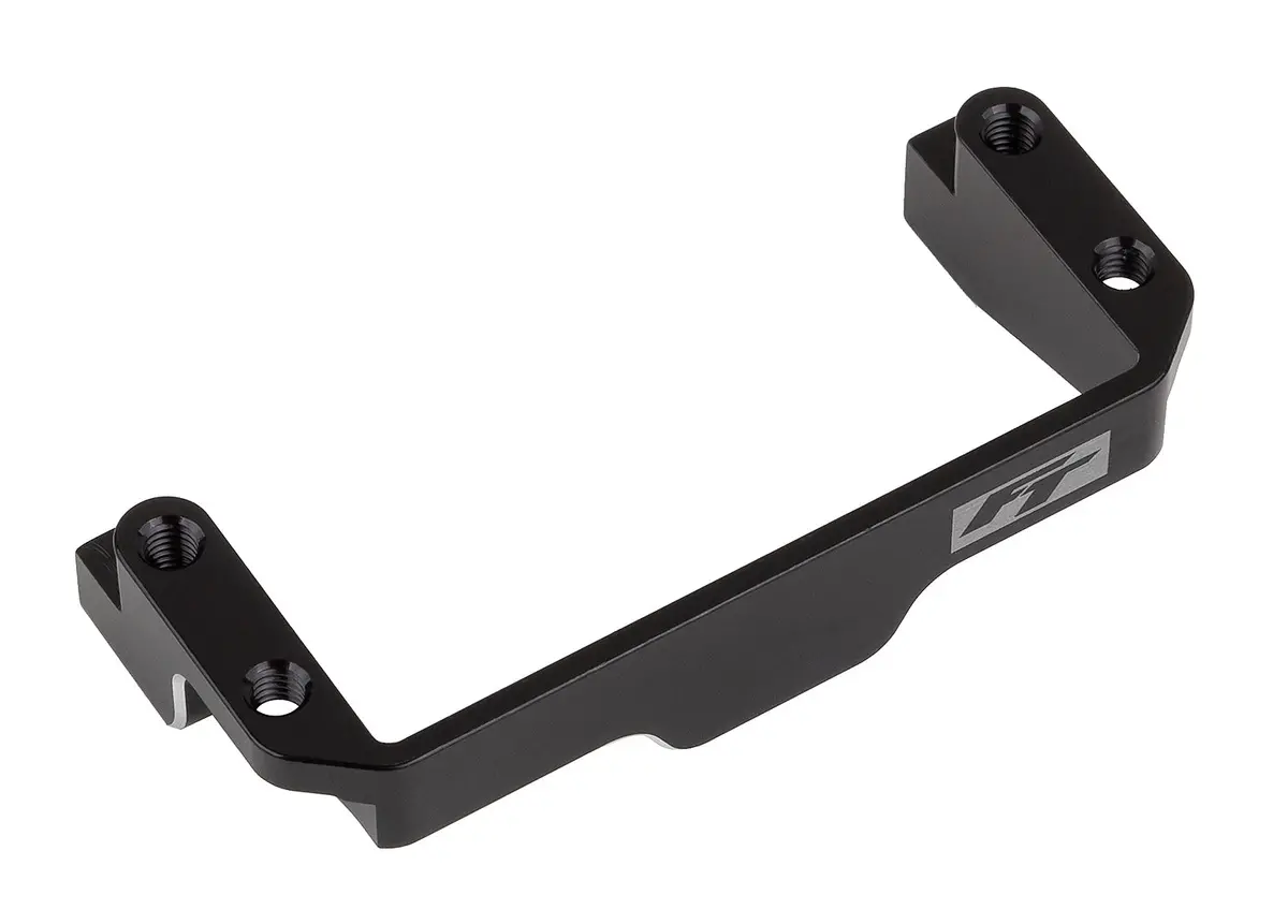 Factory Team B7 One-Piece Aluminum Servo Mount, Black 1