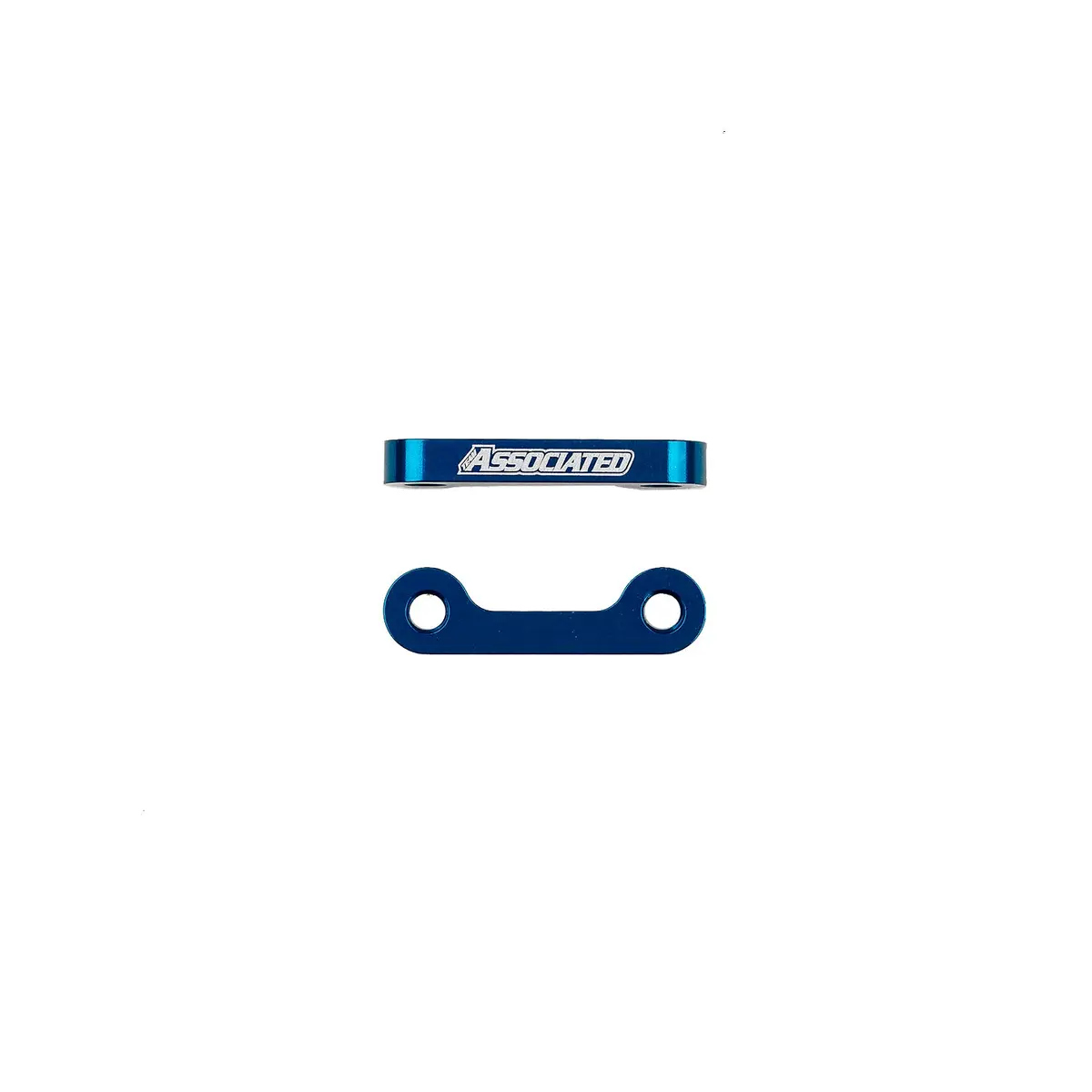 Rc10 B84 Arm Mount Backing Plate (2), Blue 1