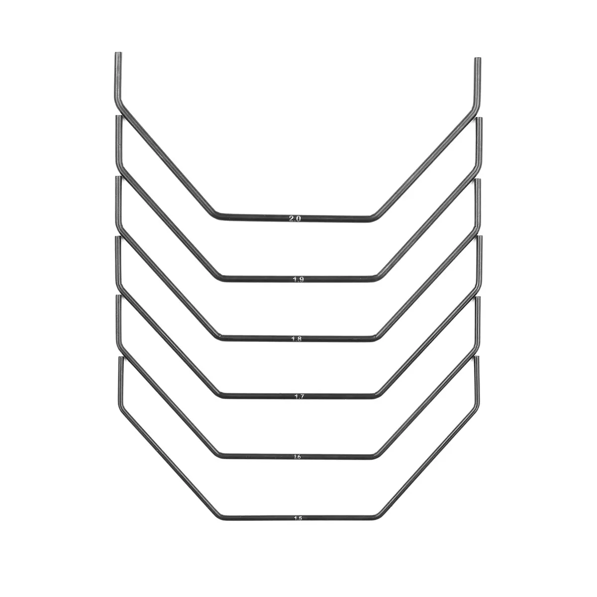 Rc10 B84 Anti-Roll Bar Set (1.5-2.0Mm) 1