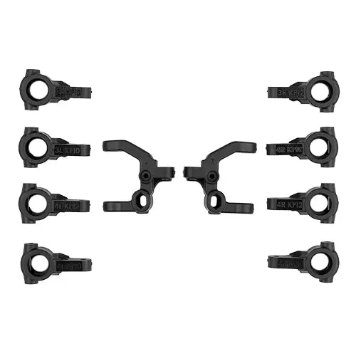 Rc10 B7.1 Caster & Steering Block Set 1