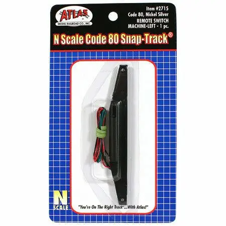 Atlas 2715 N Code 80 Remote Switch Machine - Left 1