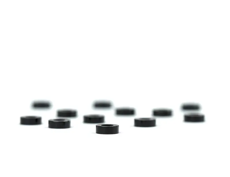 Aluminum Ball Stud Washers, Black, 2.0Mm (12) 1