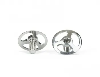 Triad Titanium Wing Screws, Polished 1