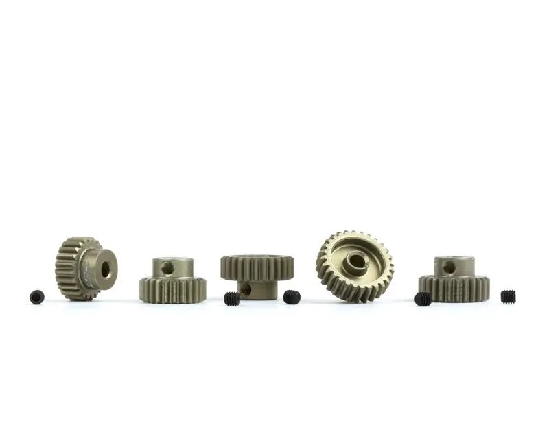 Aluminum Hard-Anodized Pinion Gear 4-Pack, 48P, 23-27T 1