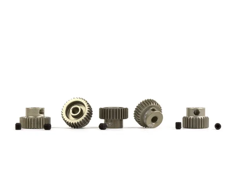 Aluminum Hard-Anodized Pinion Gear 5-Pack, 64P, 41-45T 1