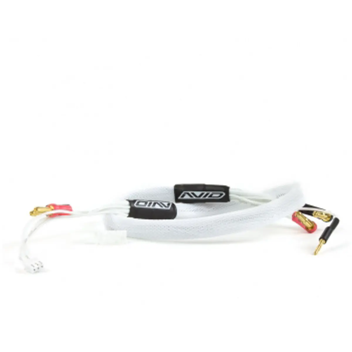 2S Charge Lead Cable, 2Ft, Bullet Connectors, White 1