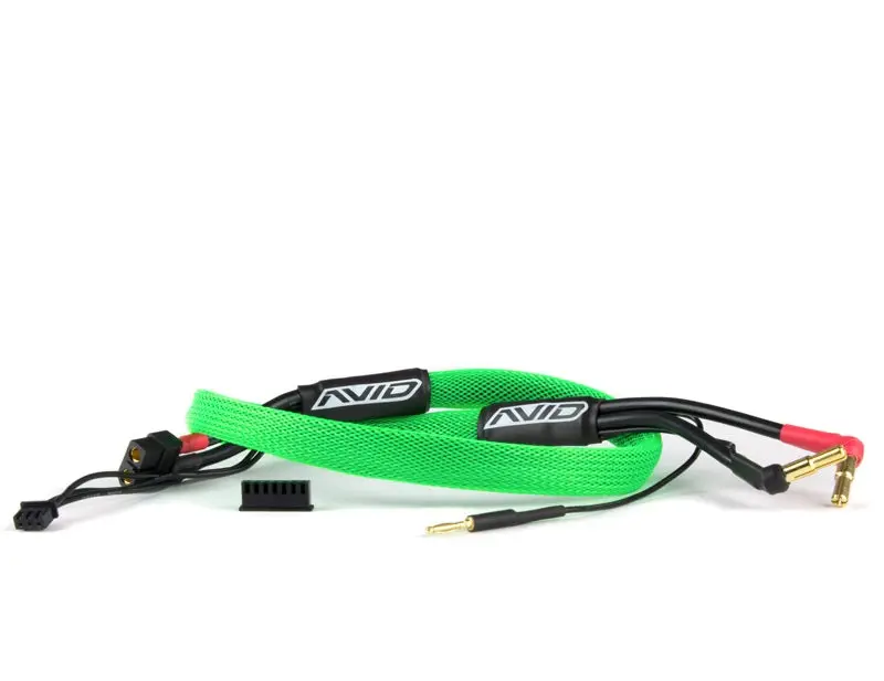 2S Balance Charge Lead Xt60 Charger To 4/5Mm Bullet, Green 1