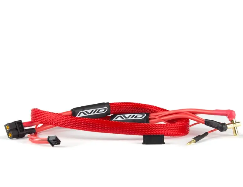 2S Balance Charge Lead Xt60 Charger To 4/5Mm Bullet, Red 1