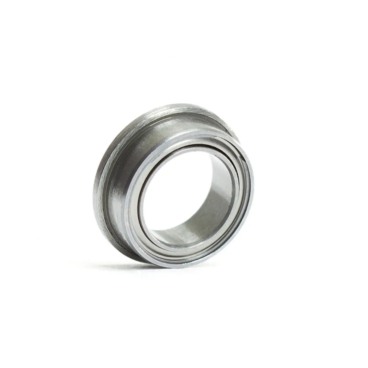 Ceramic Flanged Metal Bearing, 1/4 X 3/8 X 1/8 1
