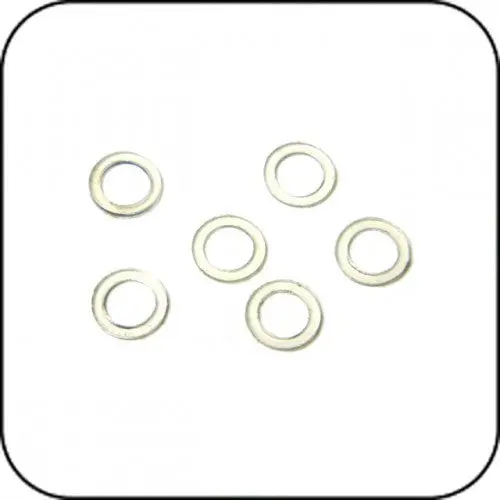 Lock Ring, Four, Plastic, Clear 1