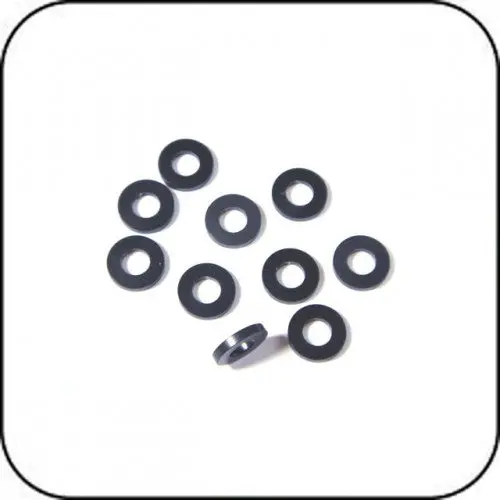 Spacers, 6X3x1.00Mm, Plastic, Gray 1