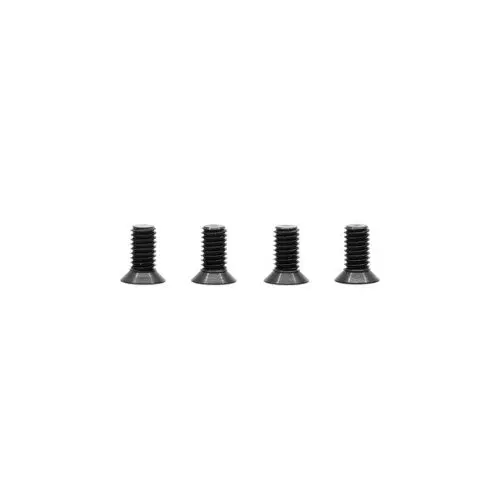 Low Head Flathead Screw For Steel Chassis, M3x6mm (4) 1