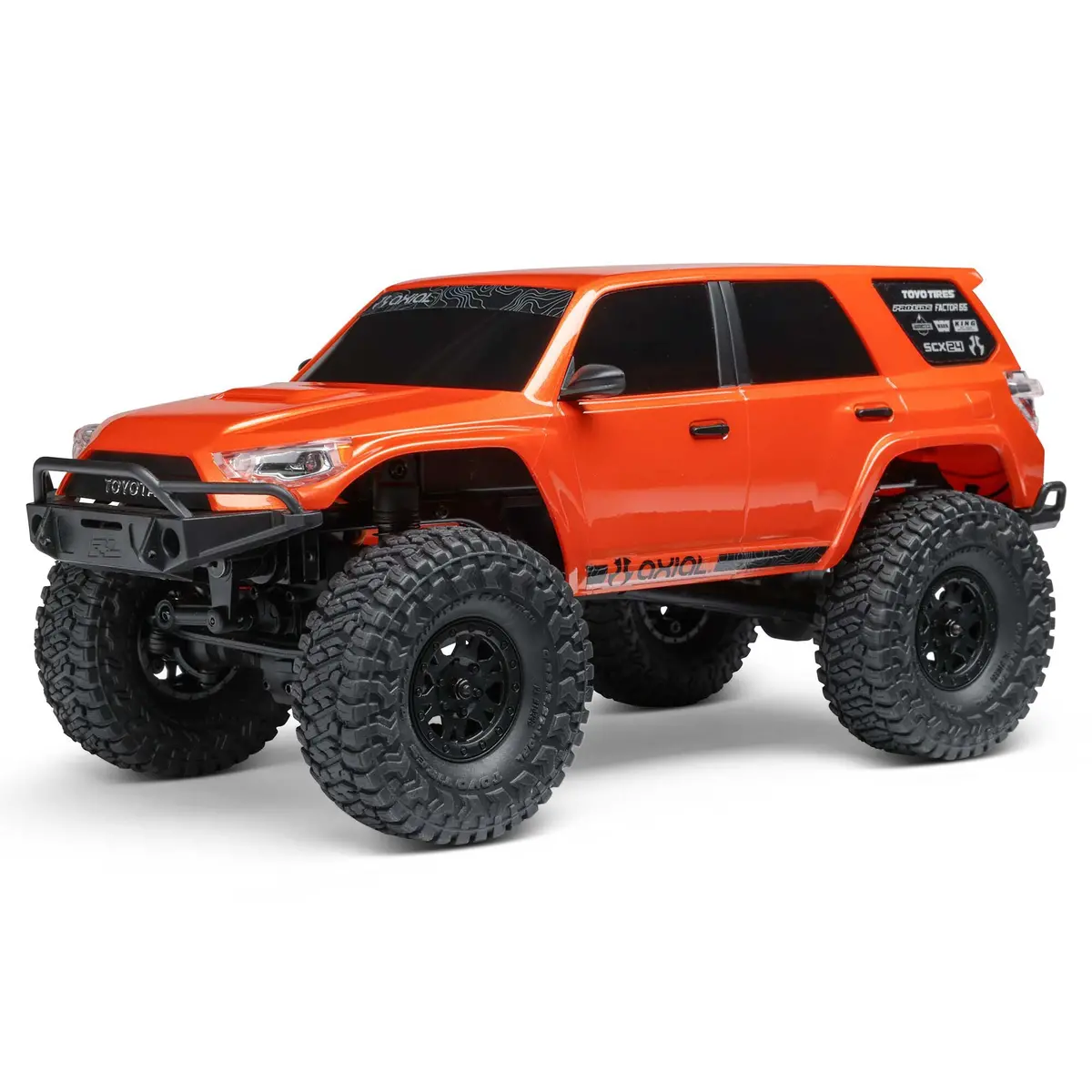 Scx24 Toyota 4Runner 1/24 4X4 Crawler Rtr Combo, Orange 1