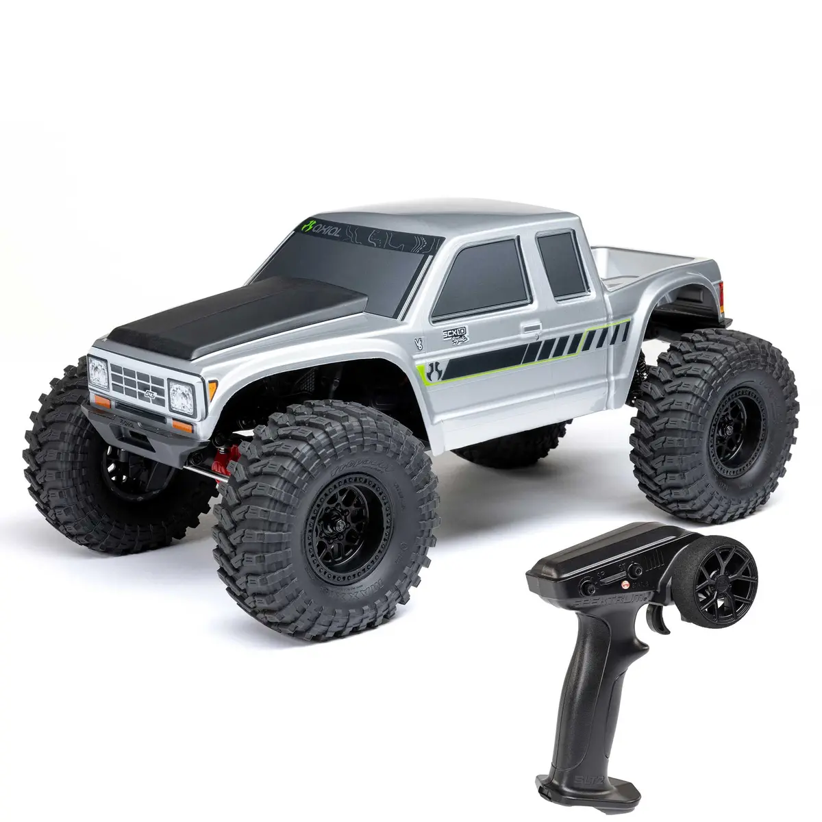 Scx10 Iii Coyote 1/10 4X4 Crawler Rtr, Silver 1