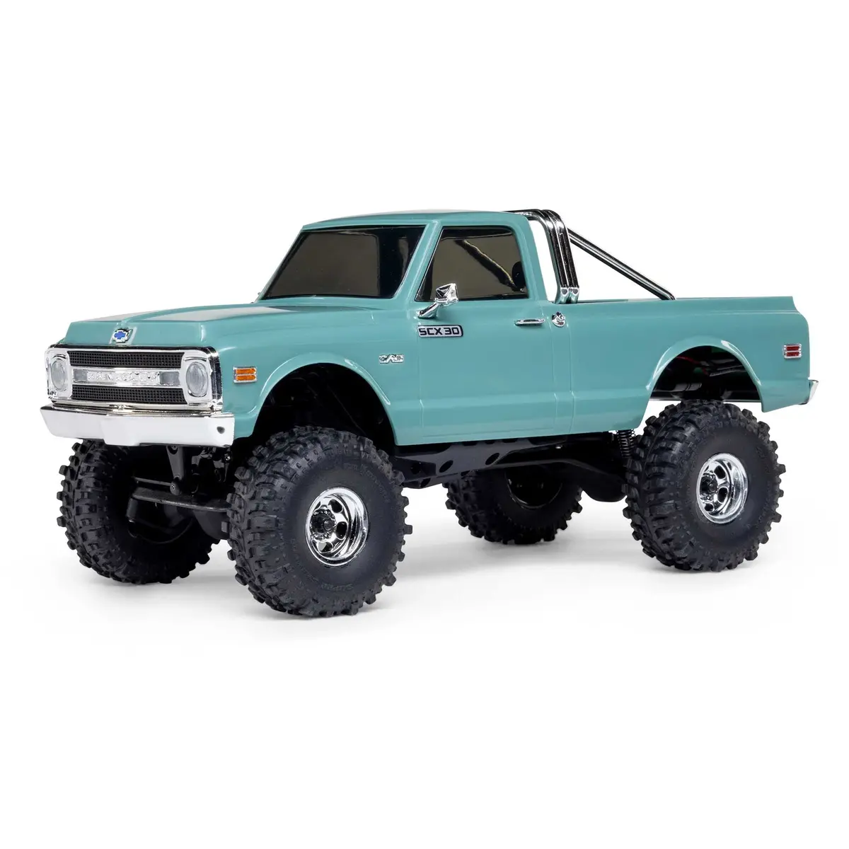 Scx30 Chevrolet K10 1/30 4X4 Crawler Rtr Combo, Green 1