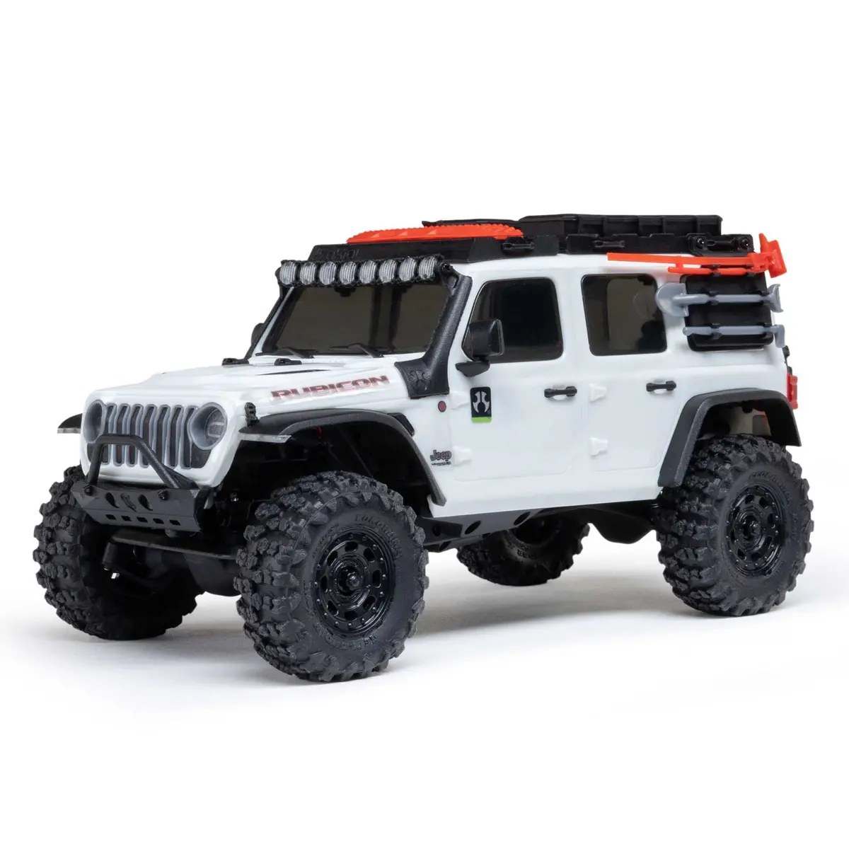 Scx30 Jeep Wrangler Jlu 1/30 4X4 Crawler Rtr Combo, White 1