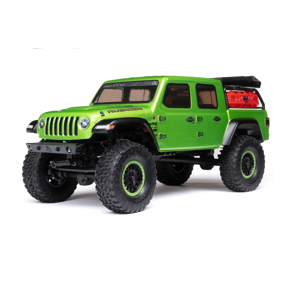 Scx24 Jeep Gladiator 1/24 4X4 Crawler Rtr, Green 1