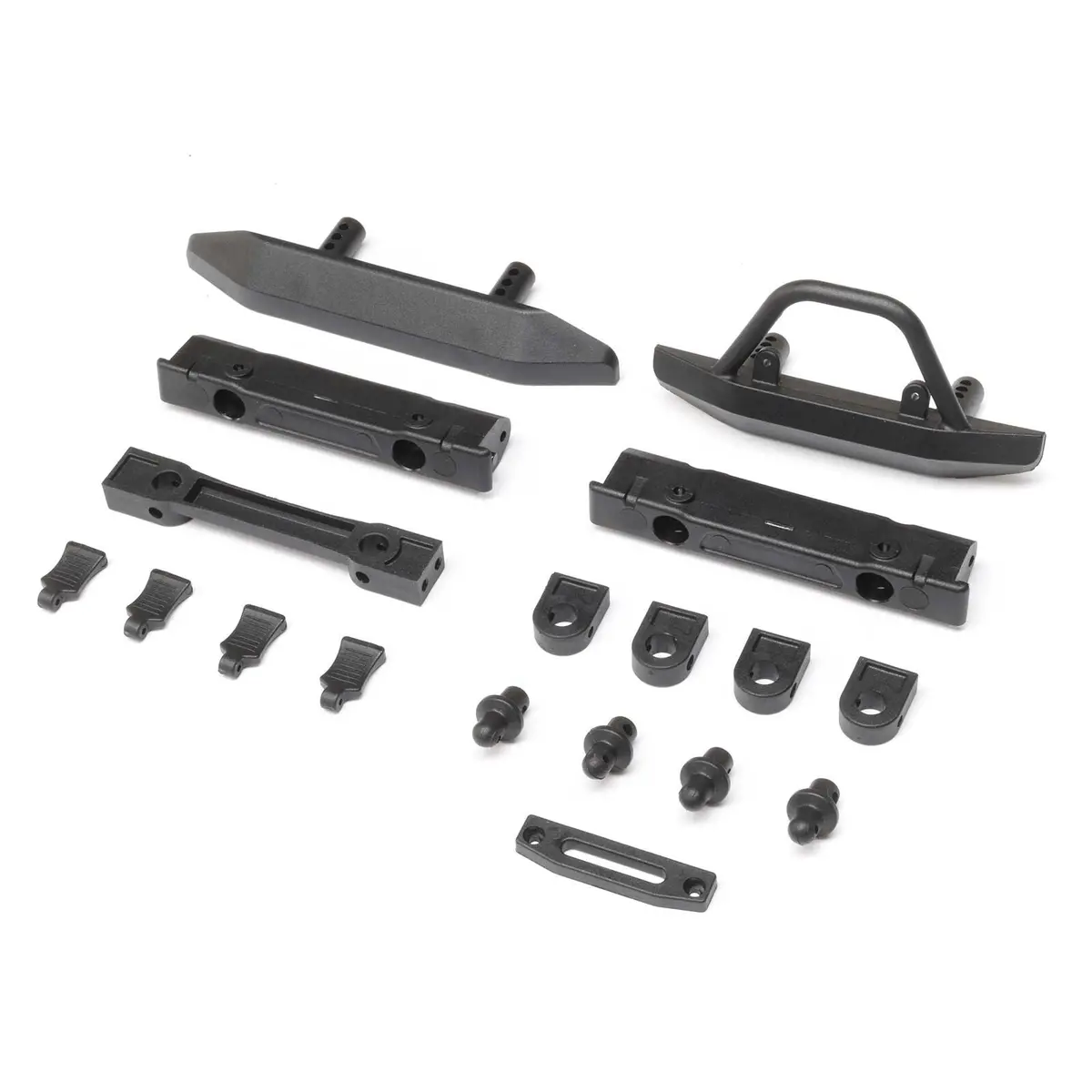 Scx10 Pro 1/10 Bumper & Mounts Set 1