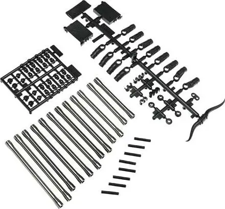 Axial 31466 Rear Link Set Alum 80/94/101.5Mm Scx10 Ii 1