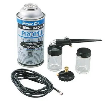 Badger 250-3 Spray Gun Set With Propellant 1