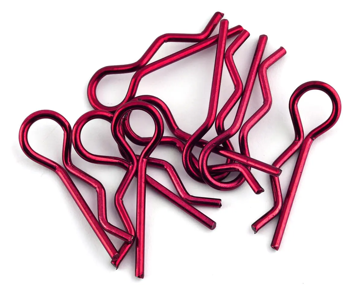 Body Clips, 1/8 Scale (8), Pink 1