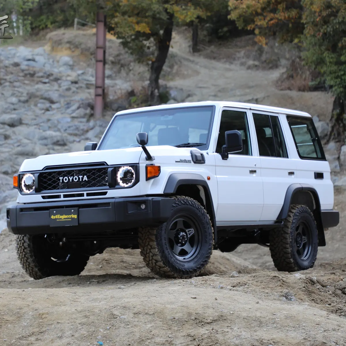 Bradley Forged Takumi 17" Wheel Package For Toyota Land Cruiser 79 (1999+) - Pick-Up - Wide Body 12