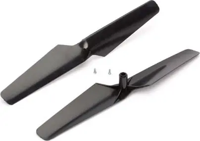 Blade Prop, Cw & Ccw Rotation, Black: 180 Qx Hd, Mqx 1