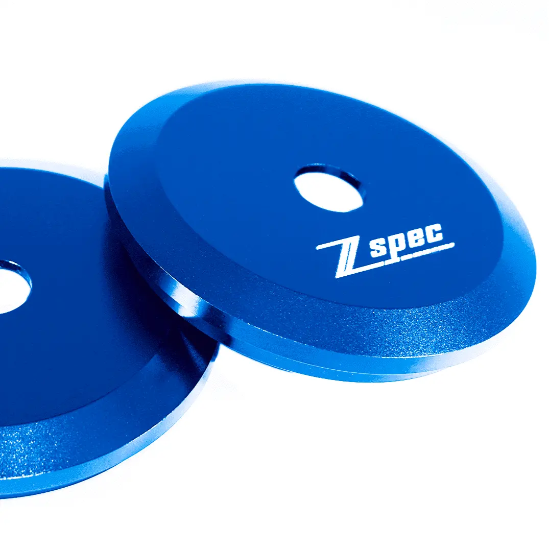 Zspec CNC-Machined Billet Strut Tower Covers for BMW E36 (1990–2000) 3-Series