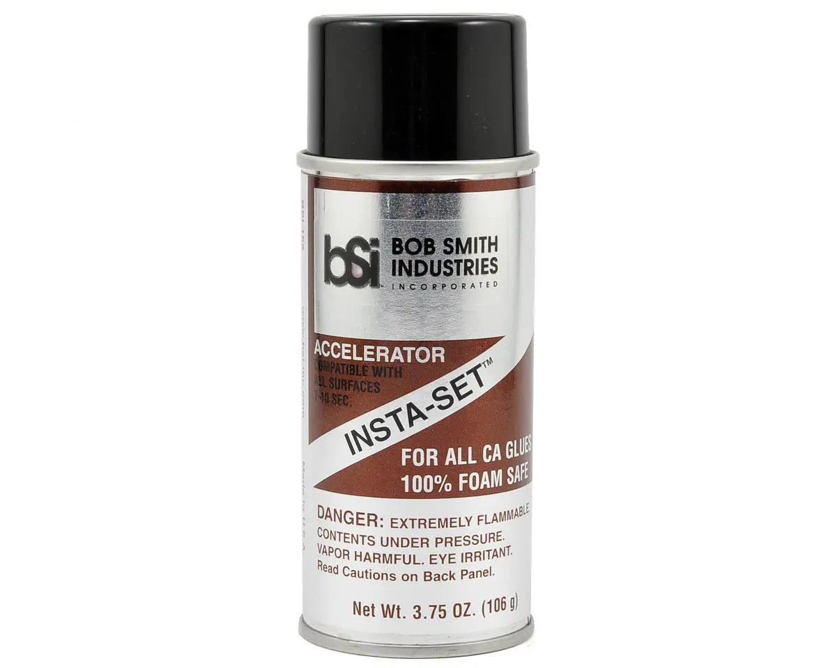 Insta-Set 3.75Oz Foam Safe Accelerator Aerosol Spray 1