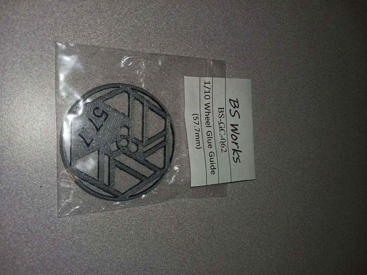 1/10 Touring Car Wheel Glue Guide, 57.7Mm 1