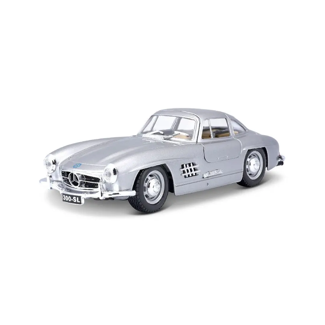 Bburago 1/24 Mercedes-Benz 300 Sl (1954) - Silver 1