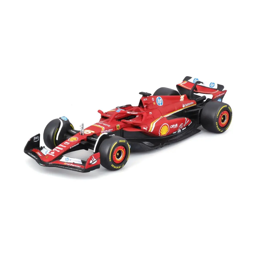 Bburago 1/43 Ferrari Season Car (2024) (Leclerc #16) 1