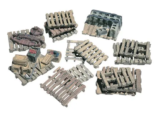 Woodland Scenics Ho Assorted Skids (15/Pk) 1