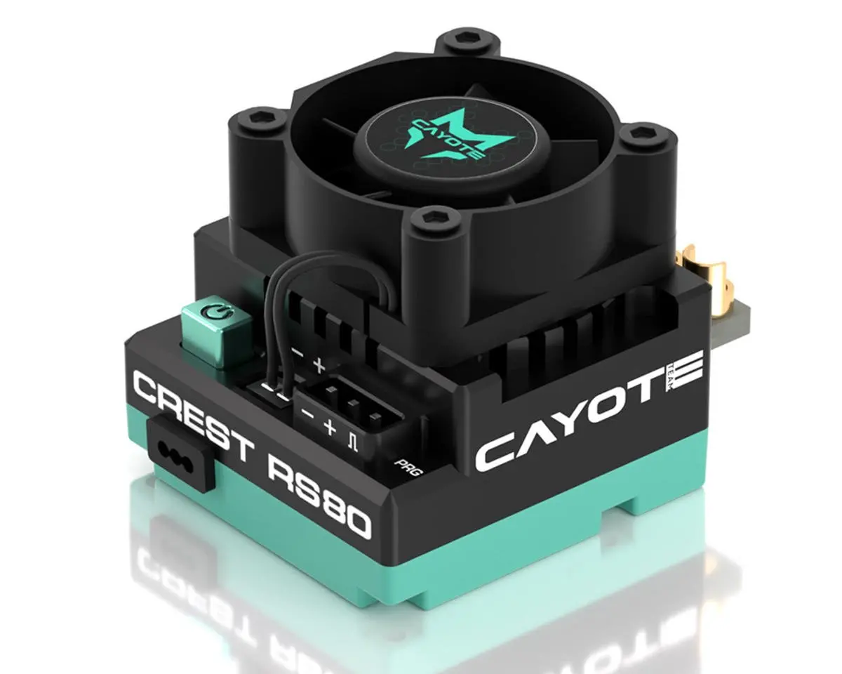 Crest Rs80 1/10 Stock 80A Sensored Brushless Esc 1