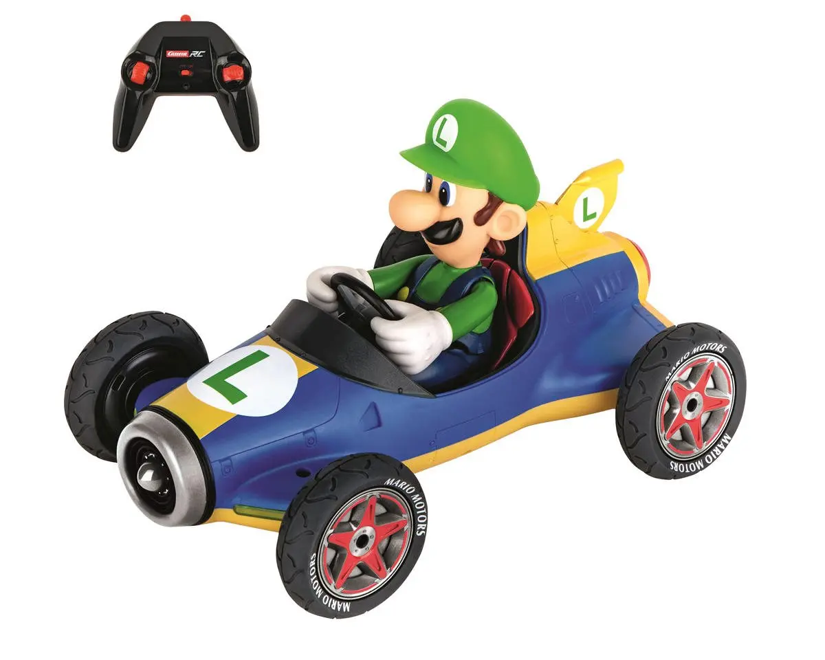 Nintendo Mario Kart 1/18 Scale Rc Car Rtr, Luigi Mach 8 1