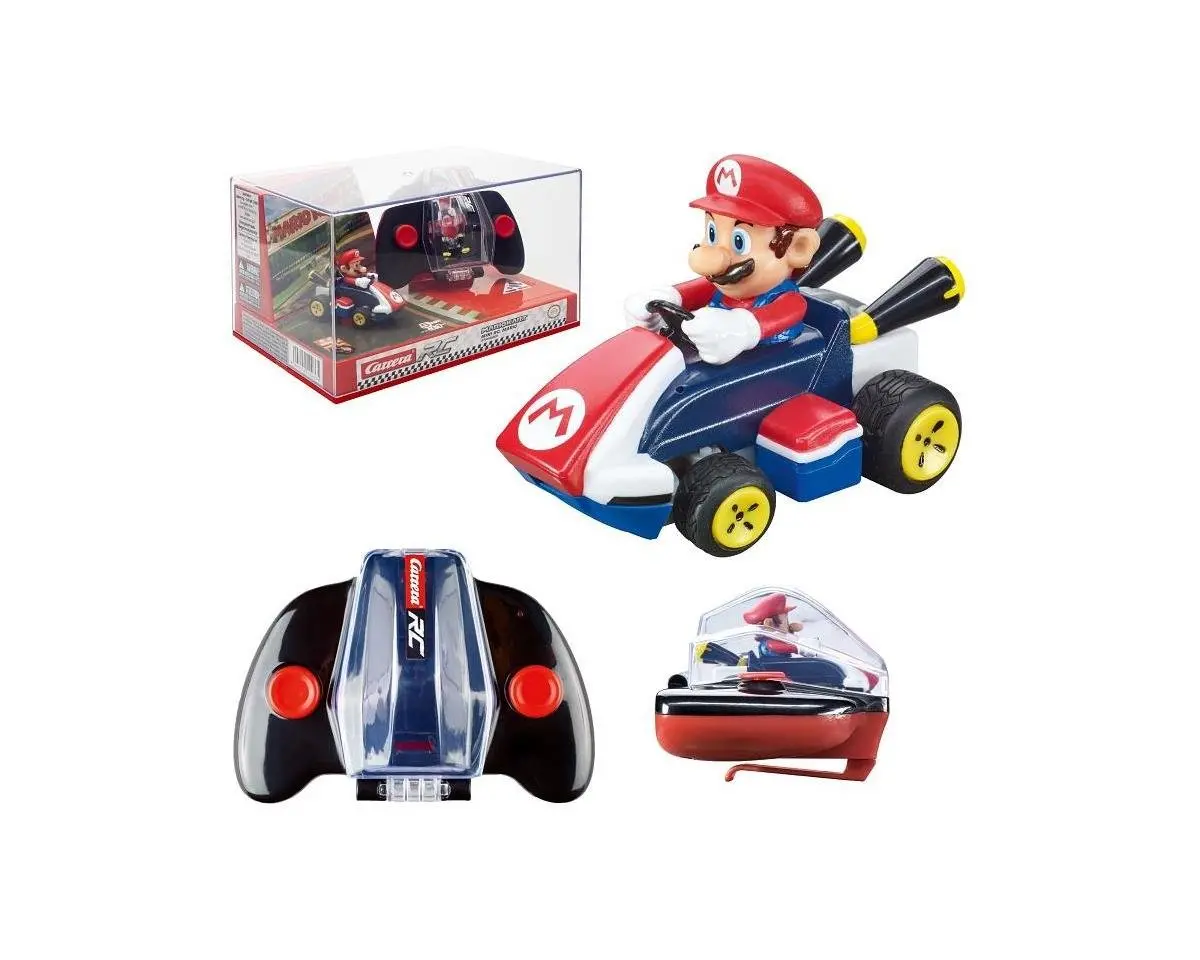 Nintendo Mario Kart 1/50 Scale Mini Rc Car Rtr, Mario 2