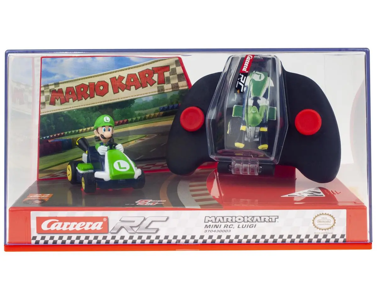 Nintendo Mario Kart 1/50 Scale Mini Rc Car Rtr, Luigi 1