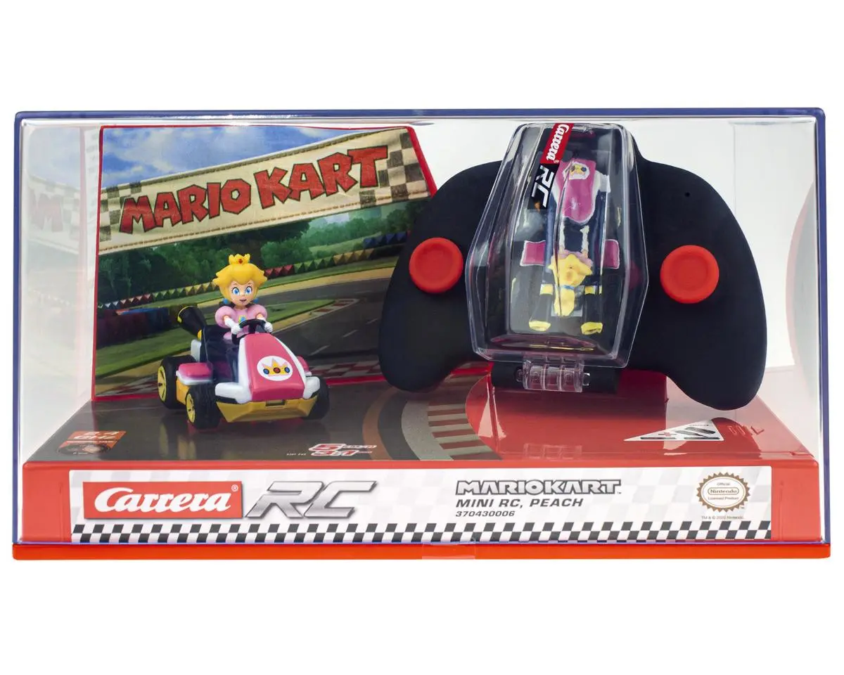 Nintendo Mario Kart 1/50 Scale Mini Rc Car Rtr, Peach 1