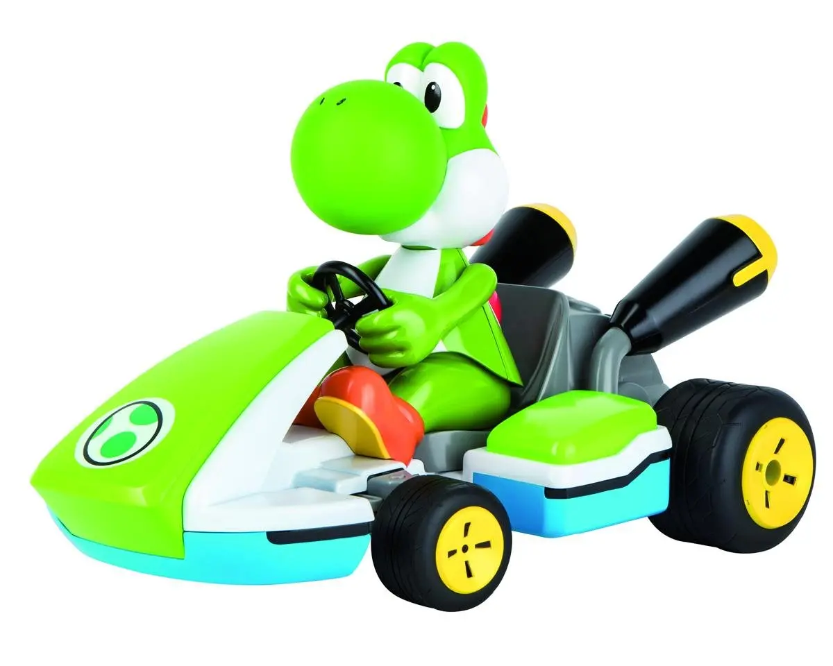 Nintendo Mario Kart 1/16 Scale Rc Car W/ Sound, Yoshi 1