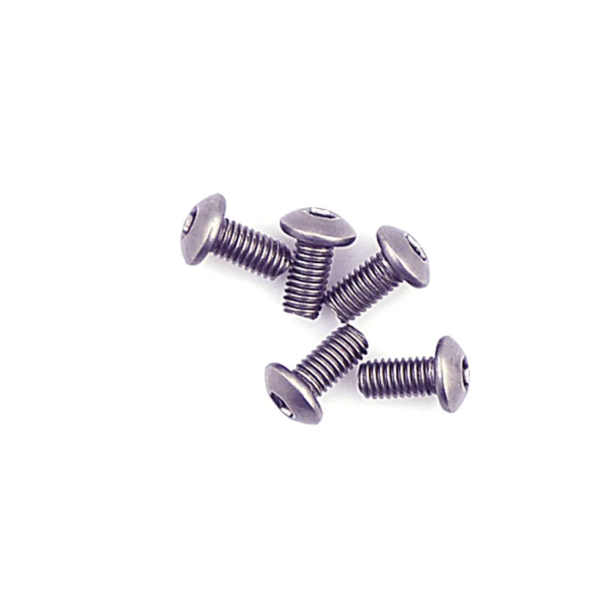 Alloy Button Head Hex Screws, M3x6 1