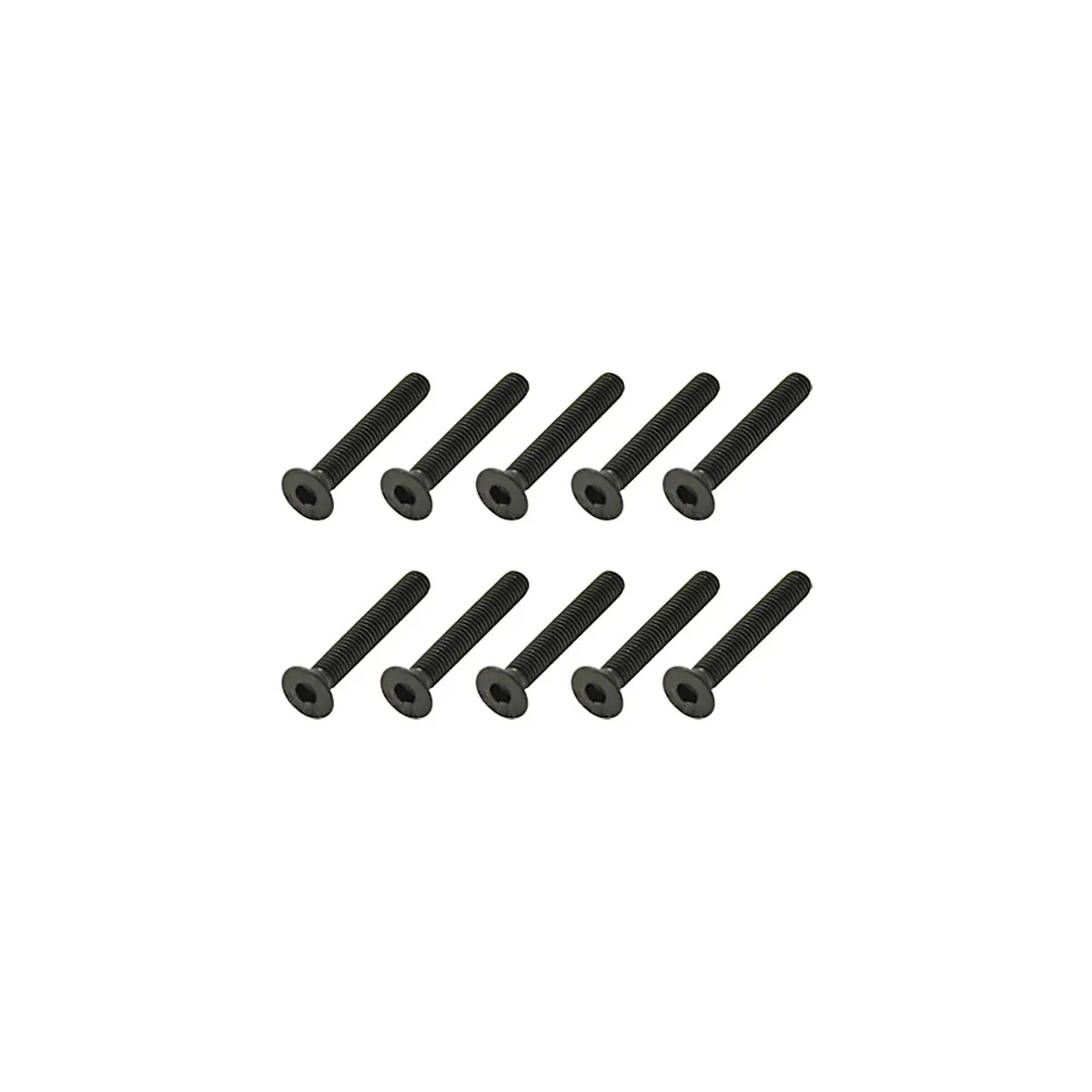 Steel Countersunk Hex Screws, M3x20 1
