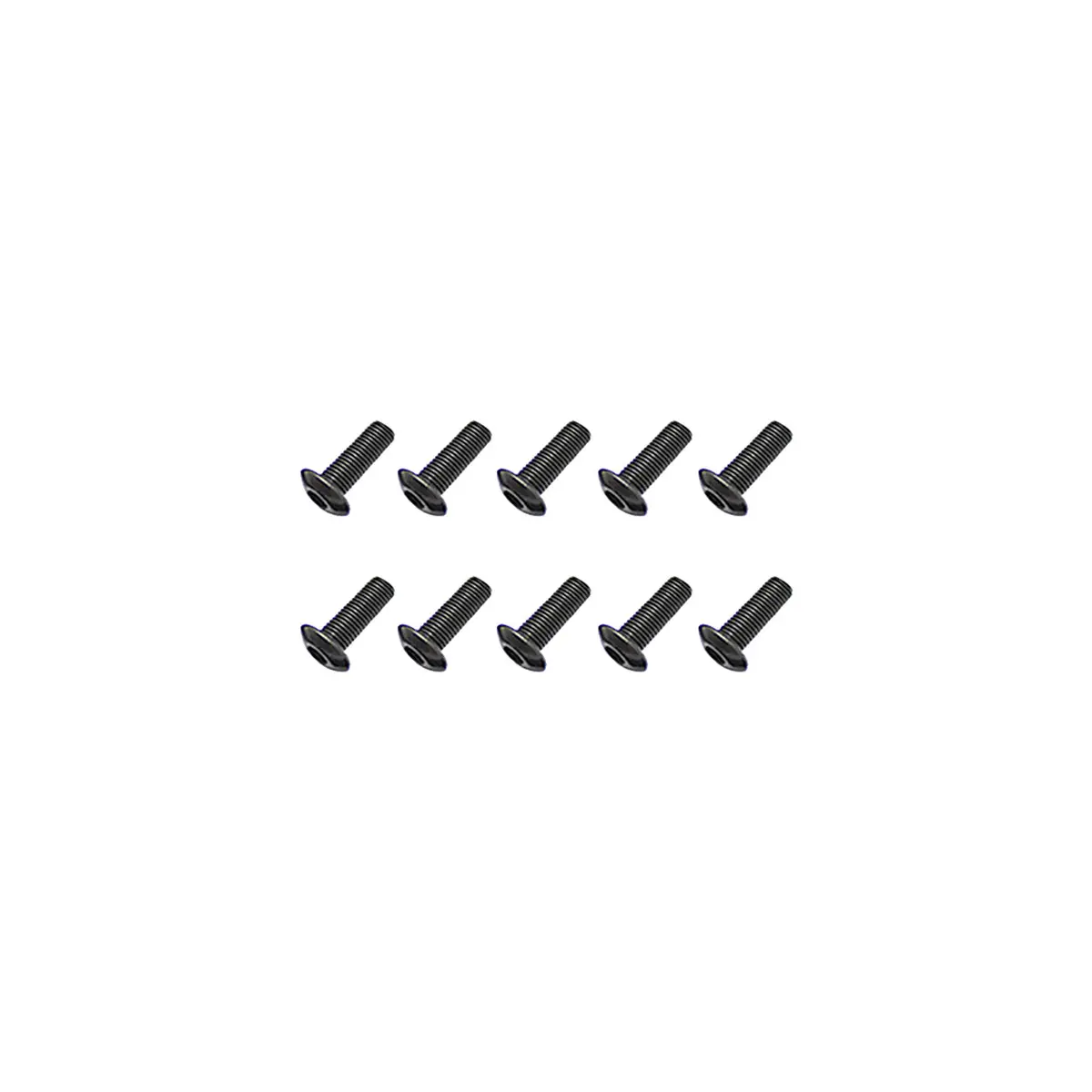 Steel Button Head Hex Screws, M3x6 1