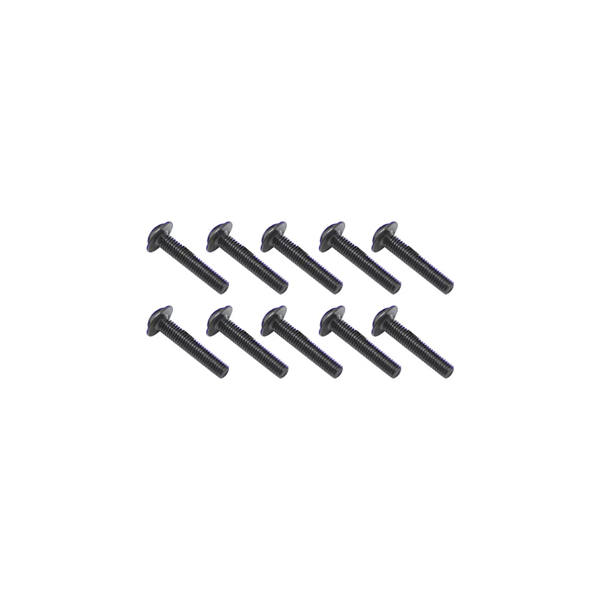 Steel Fl Caphead Hex Screws, M3x16 1